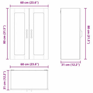Küchenschrank Lucca Artisan-Eiche 60 cm
