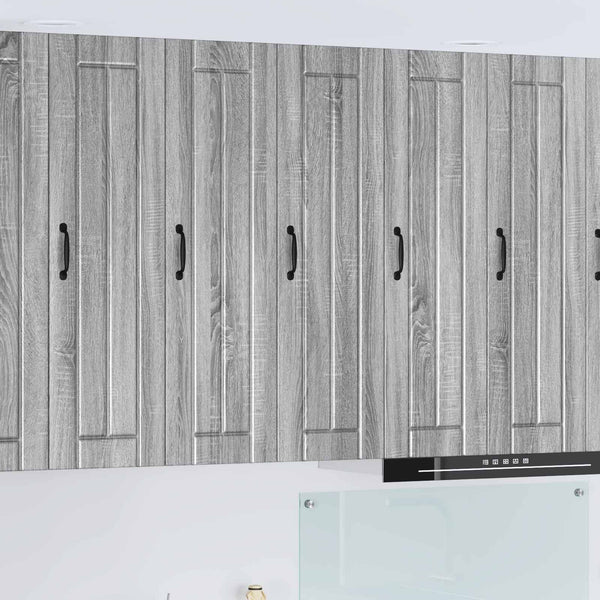 vidaXL Meuble haut de cuisine Lucca Gris sonoma 30 x 31 x 100 cm