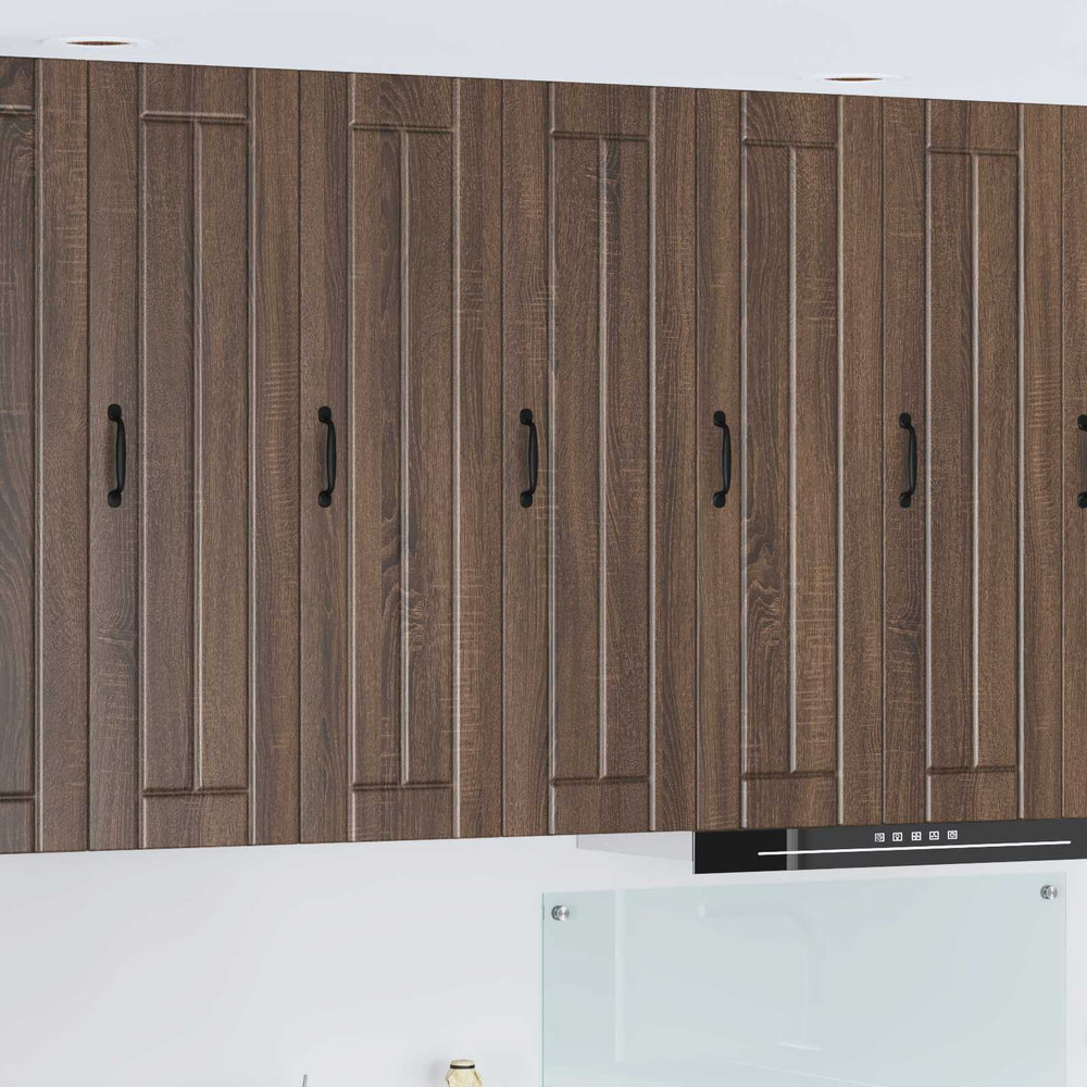 Küchenschrank Lucca Brauneiche 30x100 cm