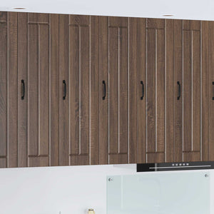 Küchenschrank Lucca Brauneiche 30x100 cm