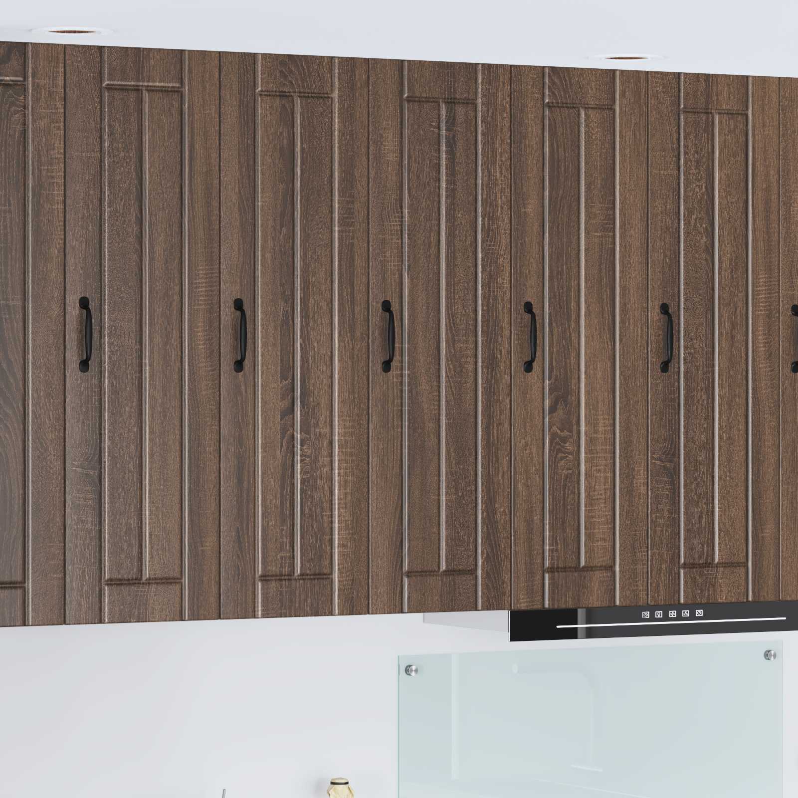 Küchenschrank Lucca Brauneiche 30x100 cm
