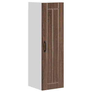 Küchenschrank Lucca Brauneiche 30x100 cm