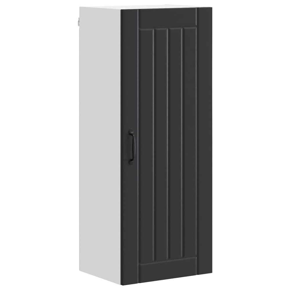 Küchenschrank Lucca Schwarz 40x31x100cm