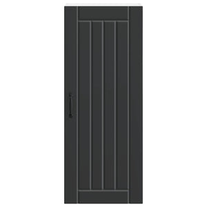 Küchenschrank Lucca Schwarz 40x31x100cm