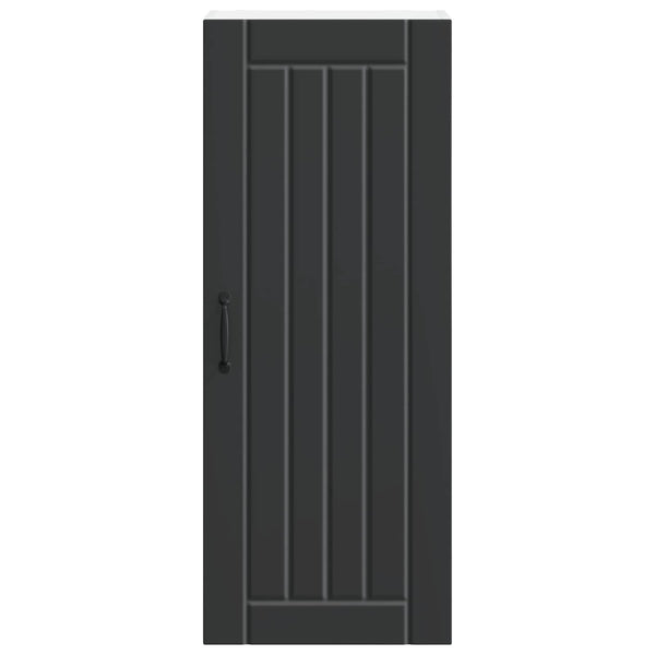 Küchenschrank Lucca Schwarz 40x31x100cm
