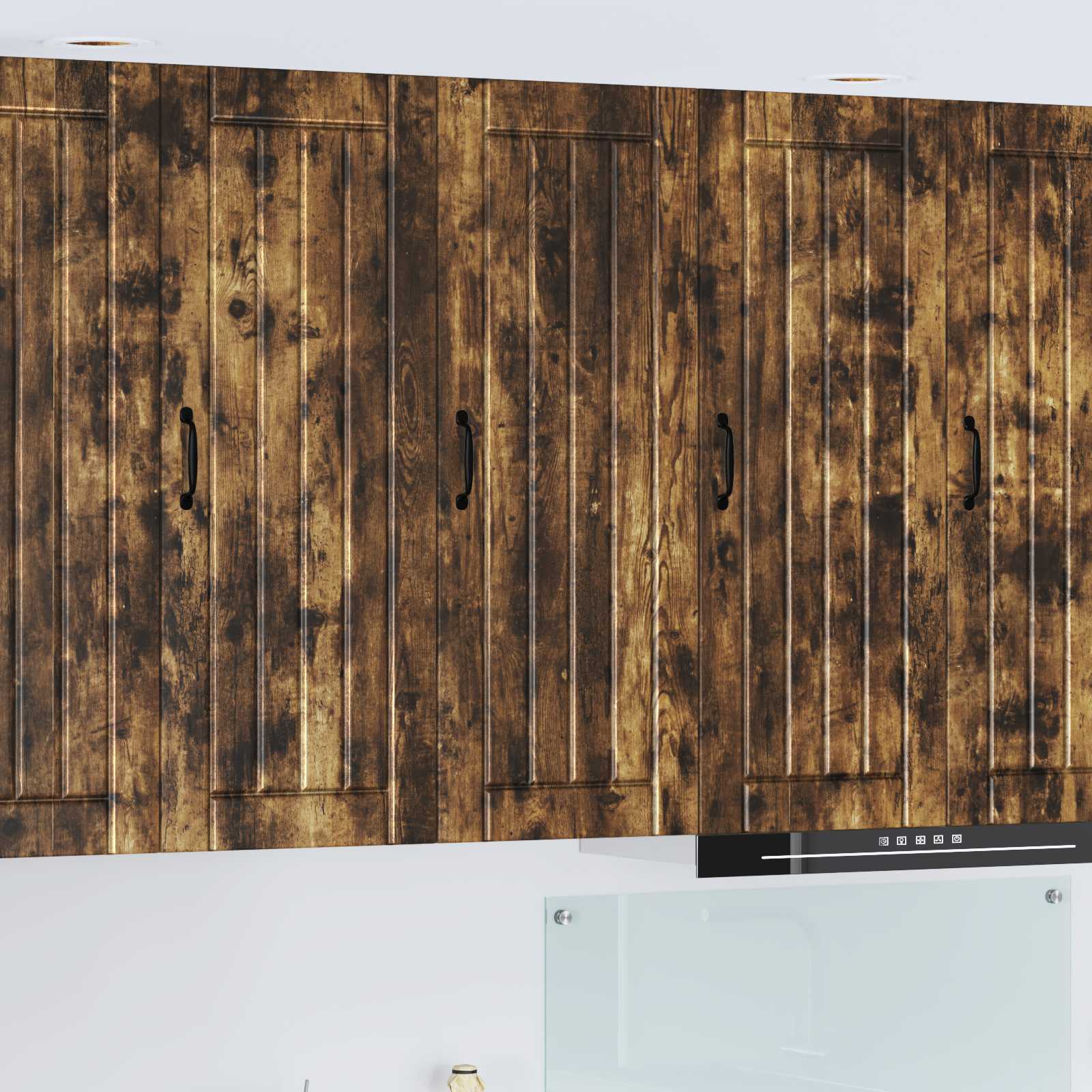 vidaXL Armoire de cuisine Lucca Chêne fumé 40 x 31 x 100 cm