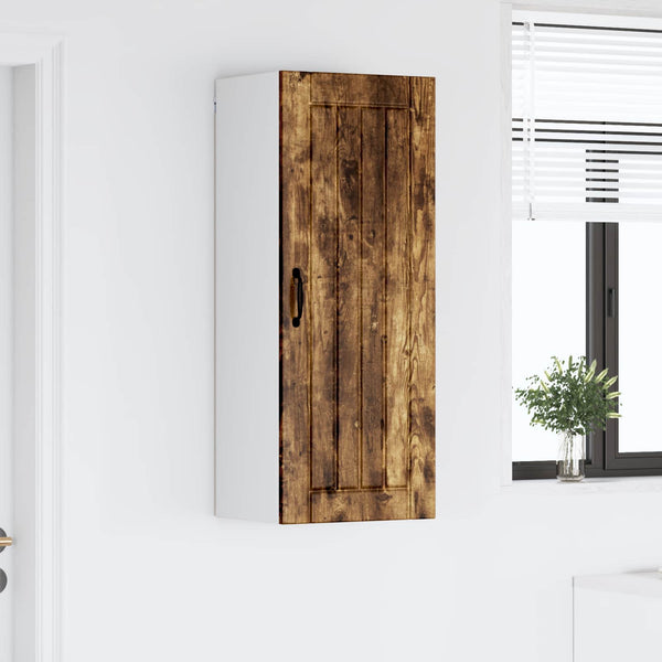 vidaXL Armoire de cuisine Lucca Chêne fumé 40 x 31 x 100 cm