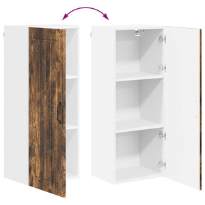 vidaXL Armoire de cuisine Lucca Chêne fumé 40 x 31 x 100 cm