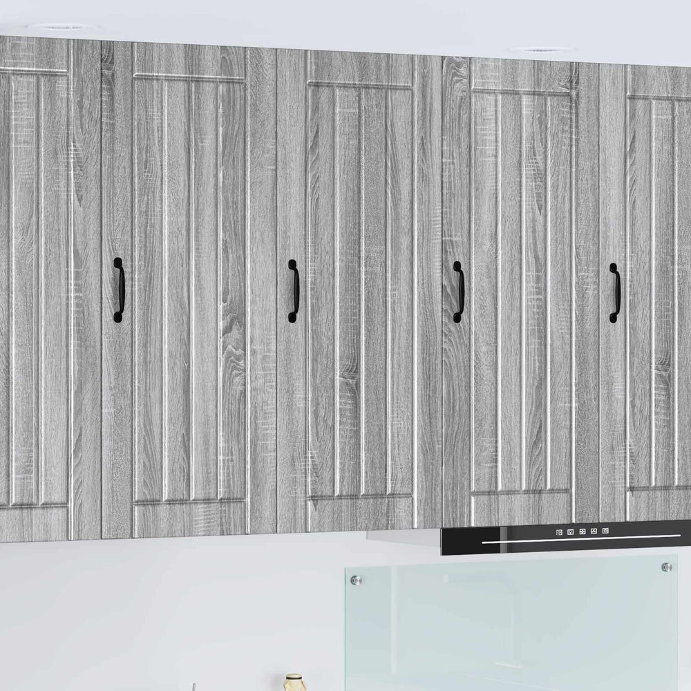 Küchenschrank Lucca Grau Sonoma 40x31x100cm