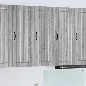 Küchenschrank Lucca Grau Sonoma 40x31x100cm