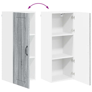Küchenschrank Lucca Grau Sonoma 40x31x100cm