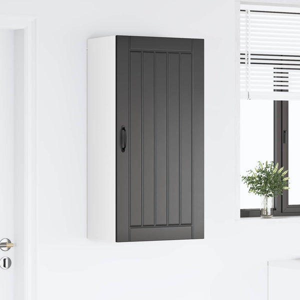 Küchenschrank Lucca Schwarz 100cm