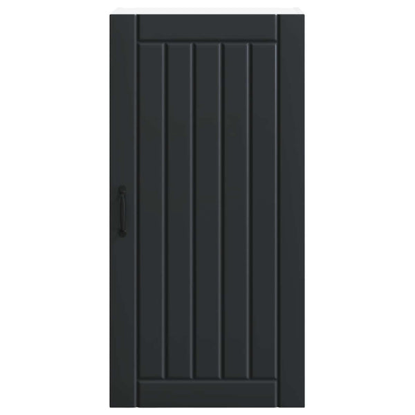 Küchenschrank Lucca Schwarz 100cm