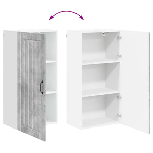 Küchenschrank Lucca Betongrau 50x31x100cm