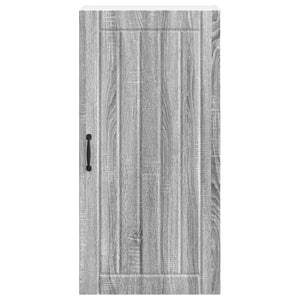 vidaXL Meuble Haut de Cuisine Lucca Chêne Sonoma Gris 50 x 31 x 100 cm