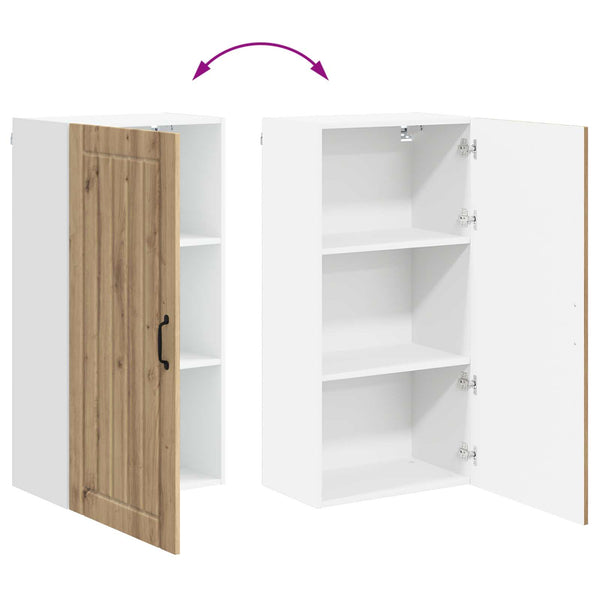 Küchenschrank Lucca Artisan-Eiche 50x31x100 cm