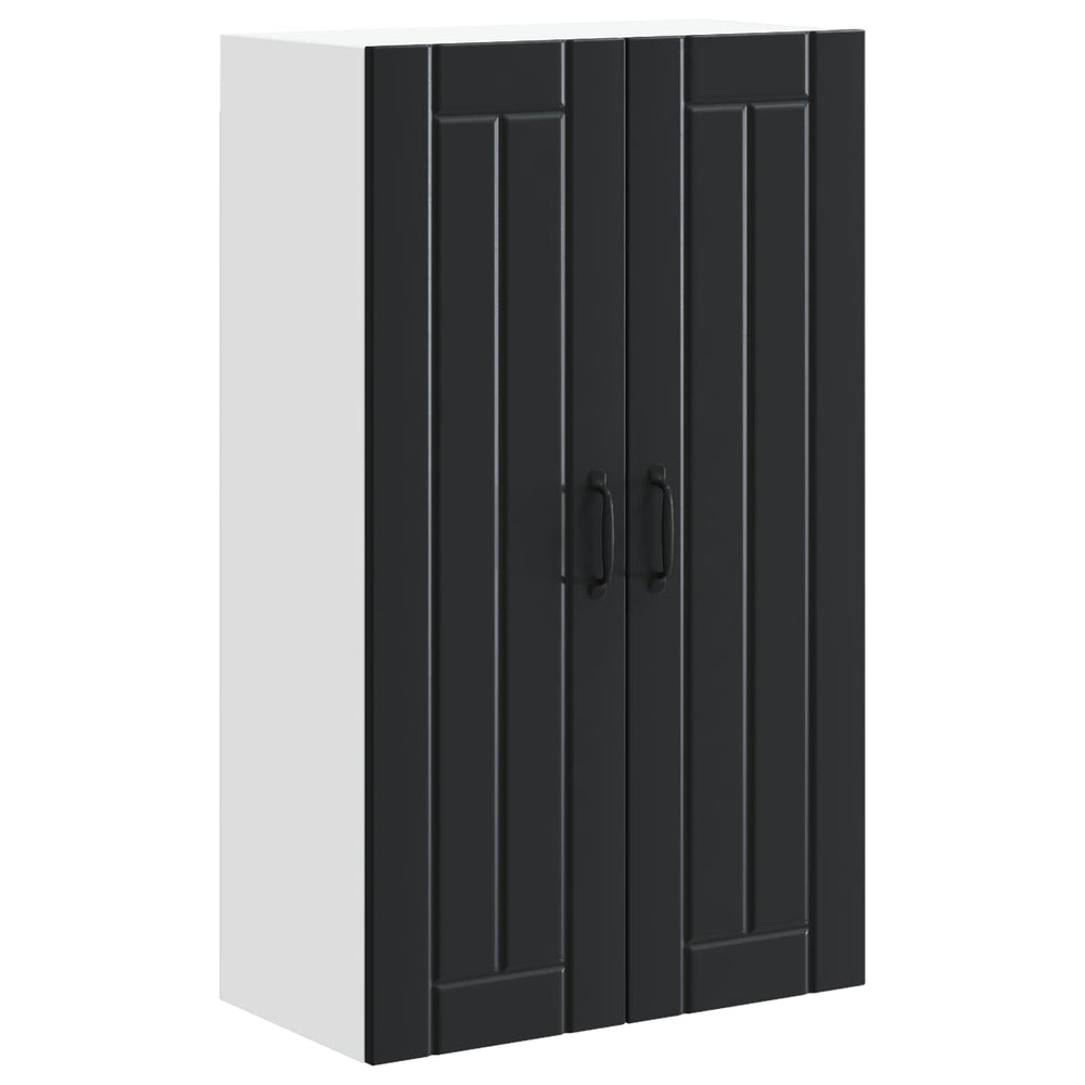Küchenschrank Lucca Schwarz 60x31x100cm