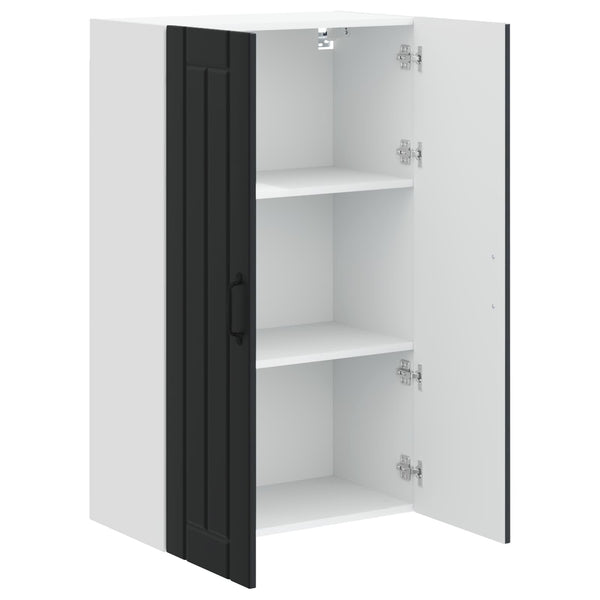 Küchenschrank Lucca Schwarz 60x31x100cm