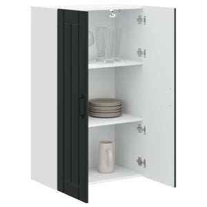 Küchenschrank Lucca Schwarz 60x31x100cm