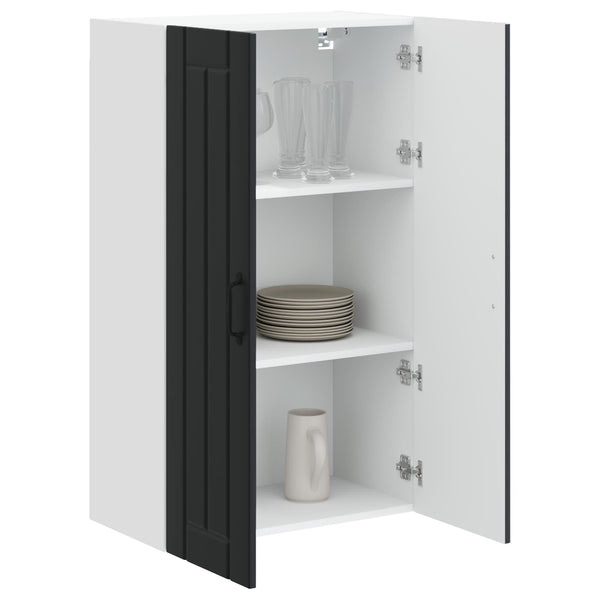 Küchenschrank Lucca Schwarz 60x31x100cm