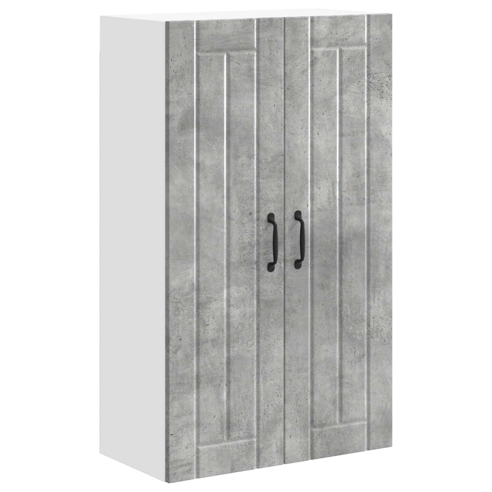 Küchenschrank Lucca Betongrau 60x31x100cm