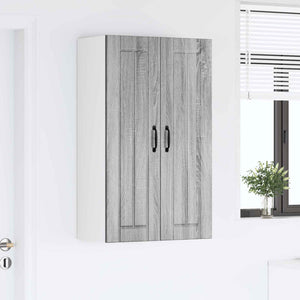 vidaXL Meuble de cuisine Lucca Sonoma gris 60 x 31 x 100 cm