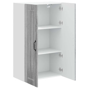 vidaXL Meuble de cuisine Lucca Sonoma gris 60 x 31 x 100 cm
