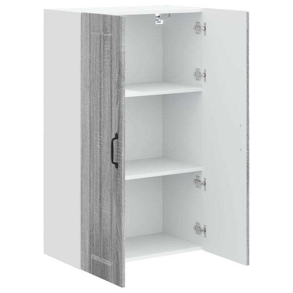 vidaXL Meuble de cuisine Lucca Sonoma gris 60 x 31 x 100 cm