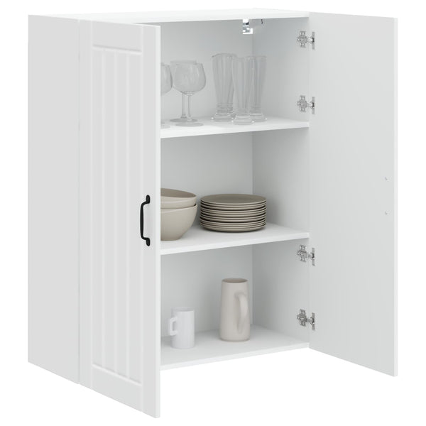 Küchenschrank Lucca Weiß 80x31x100cm