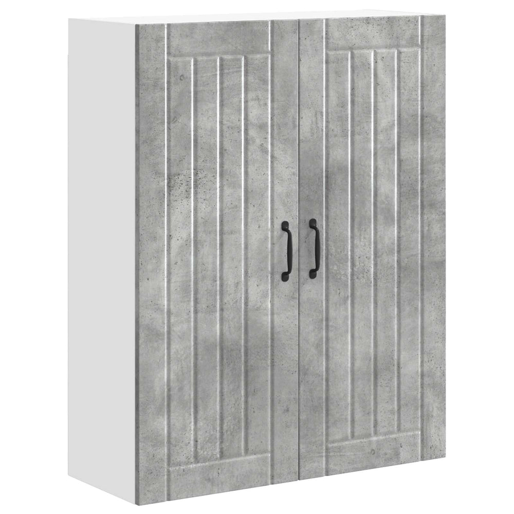 Küchenschrank Lucca Betongrau 80x31x100cm