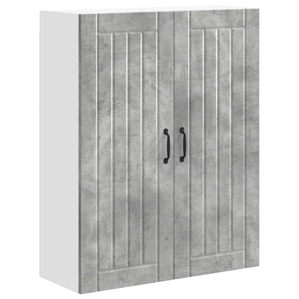 Küchenschrank Lucca Betongrau 80x31x100cm