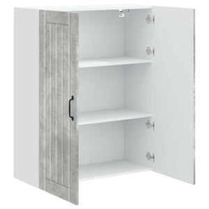 Küchenschrank Lucca Betongrau 80x31x100cm
