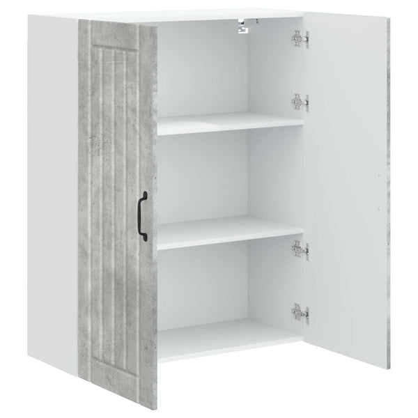 Küchenschrank Lucca Betongrau 80x31x100cm