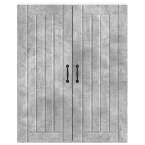 Küchenschrank Lucca Betongrau 80x31x100cm
