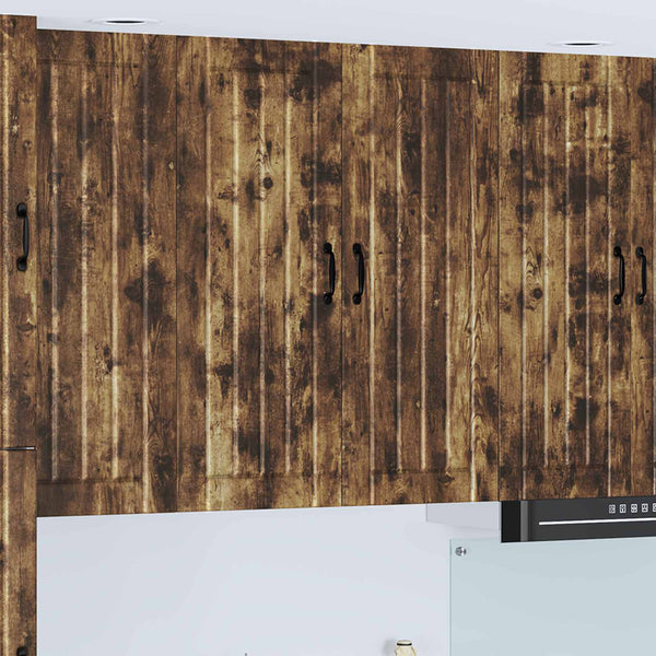 Küchenschrank Lucca Geräucherte Eiche 80x31x100 cm