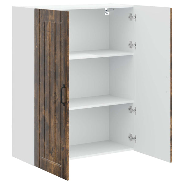 Küchenschrank Lucca Geräucherte Eiche 80x31x100 cm