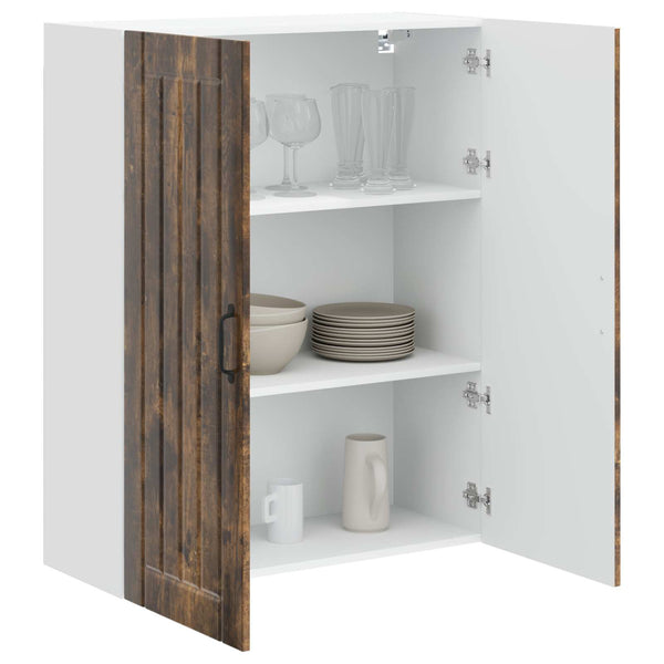 Küchenschrank Lucca Geräucherte Eiche 80x31x100 cm