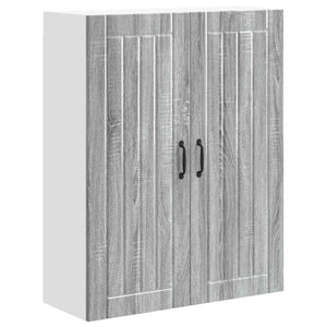 vidaXL Meuble de cuisine Lucca Gris Sonoma 80 x 31 x 100 cm