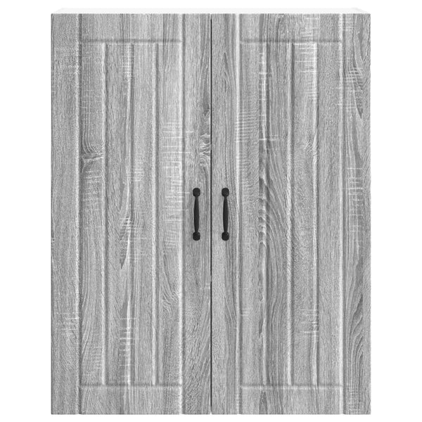 vidaXL Meuble de cuisine Lucca Gris Sonoma 80 x 31 x 100 cm