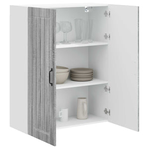 vidaXL Meuble de cuisine Lucca Gris Sonoma 80 x 31 x 100 cm