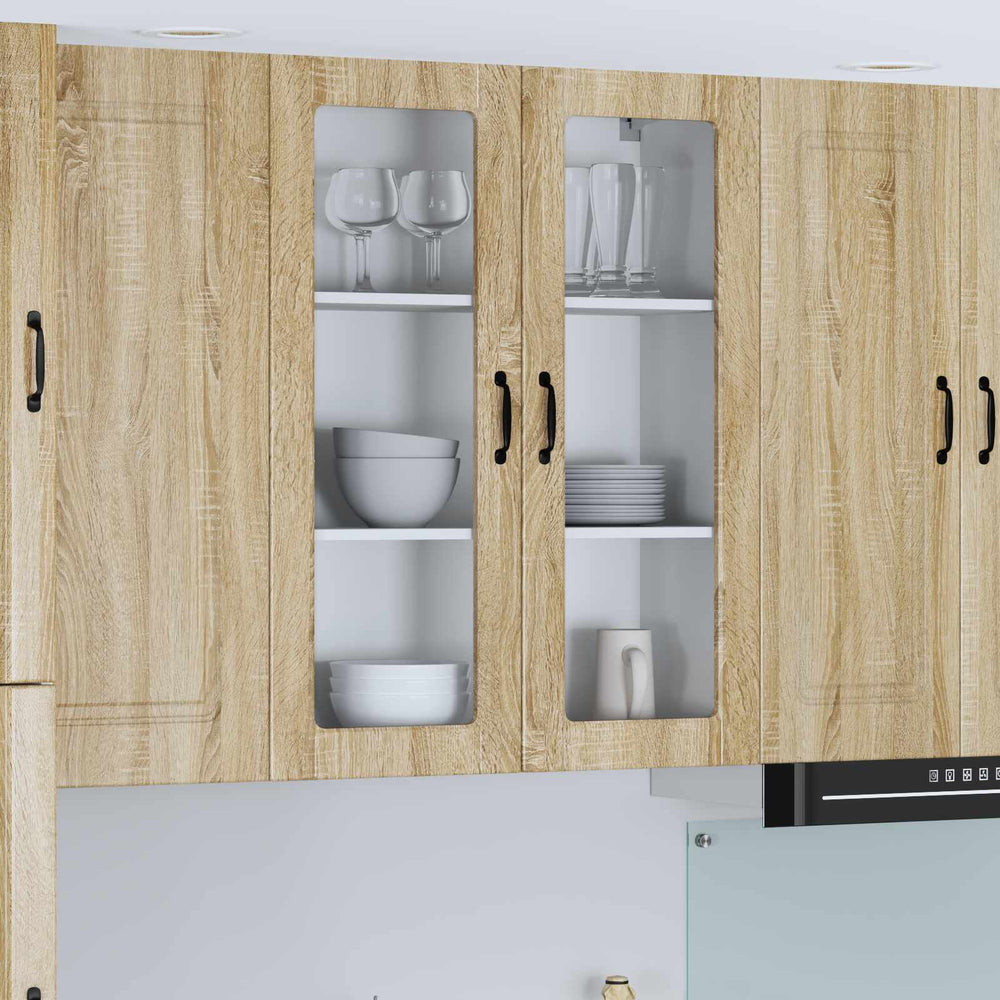 Lucca Küchenwandschrank Sonoma-Eiche 80x100 cm