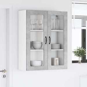 Lucca Küchenwandschrank Betongrau 80x31x100cm