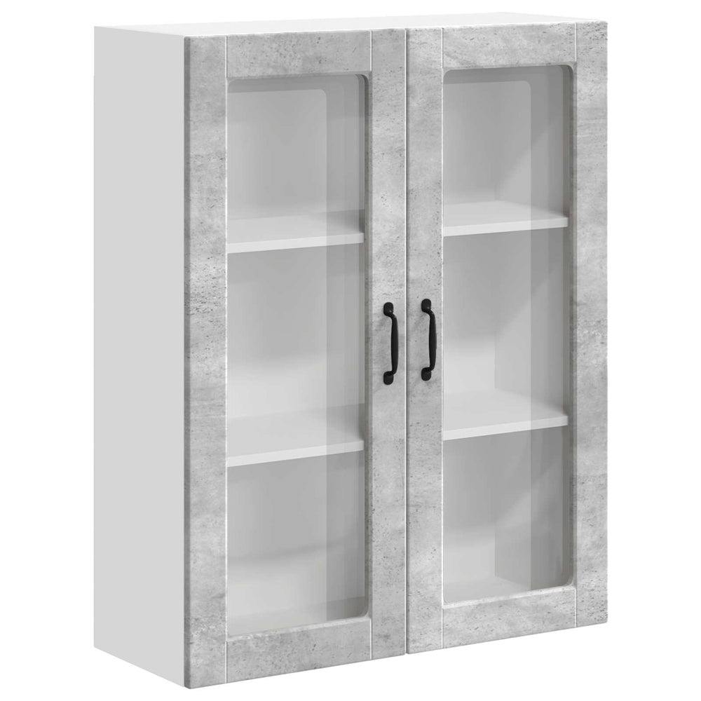 Lucca Küchenwandschrank Betongrau 80x31x100cm