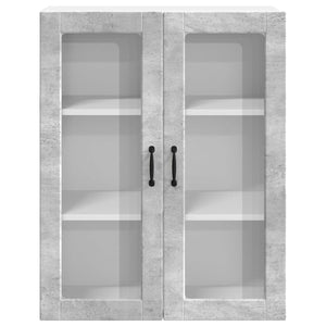 Lucca Küchenwandschrank Betongrau 80x31x100cm