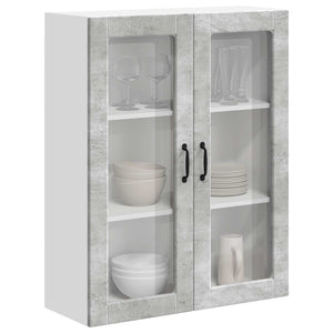 Lucca Küchenwandschrank Betongrau 80x31x100cm