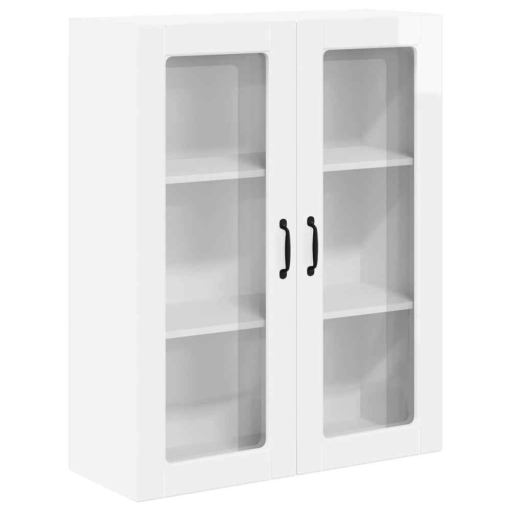 Küchenwandschrank Lucca Hochglanz Weiß 80cm