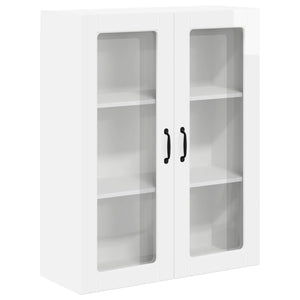 Küchenwandschrank Lucca Hochglanz Weiß 80cm