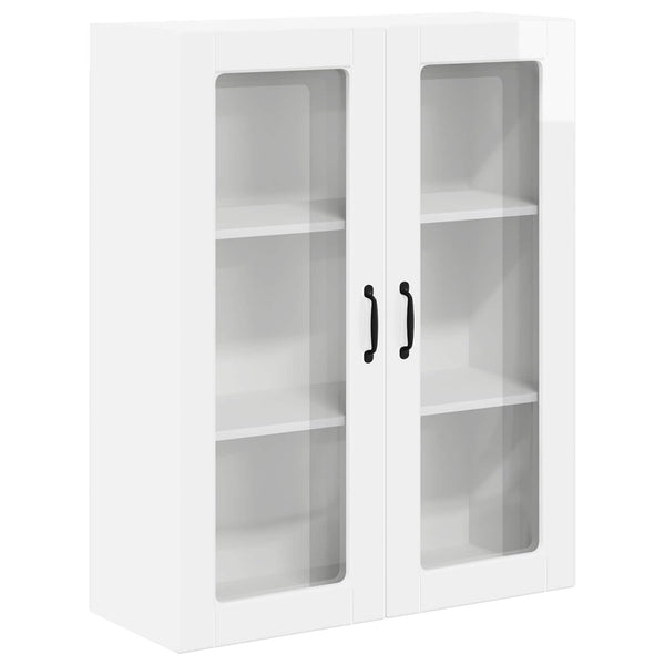 Küchenwandschrank Lucca Hochglanz Weiß 80cm