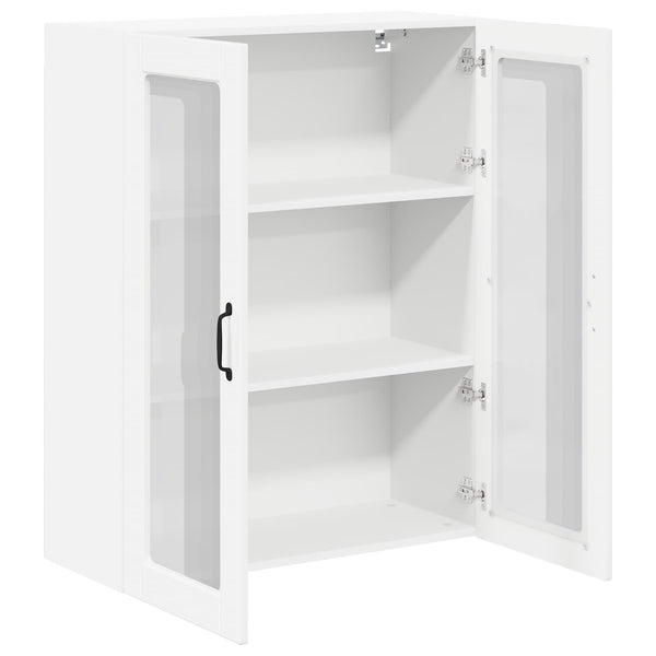 Küchenwandschrank Lucca Hochglanz Weiß 80cm