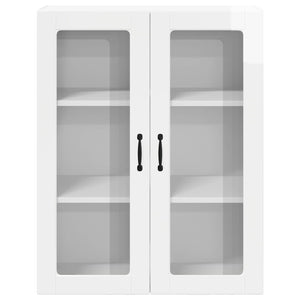 Küchenwandschrank Lucca Hochglanz Weiß 80cm